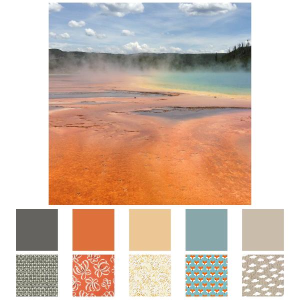 Color Play Friday- Grand Prismatic Pool